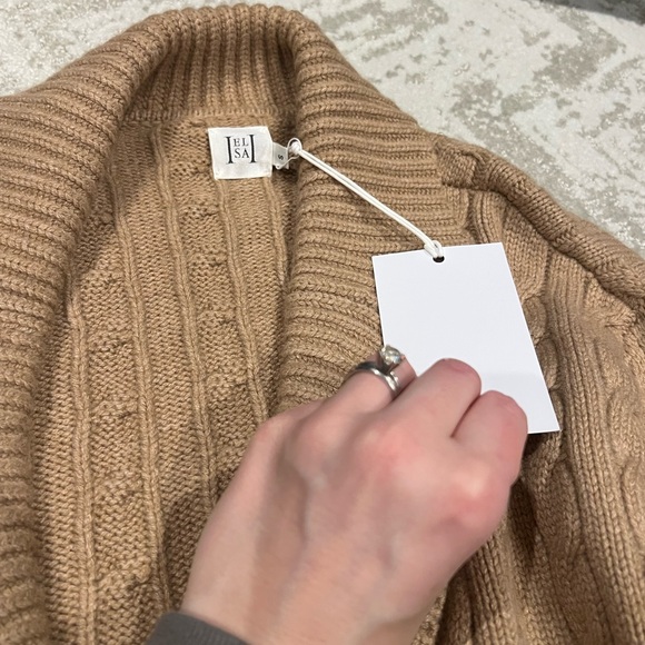 NWT HELSA Nalini Cable Cardigan - Picture 3 of 5